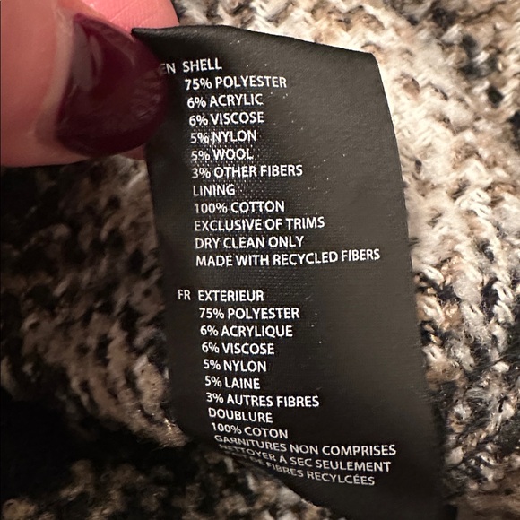 Design Lab fall shacket. Large - Picture 6 of 6